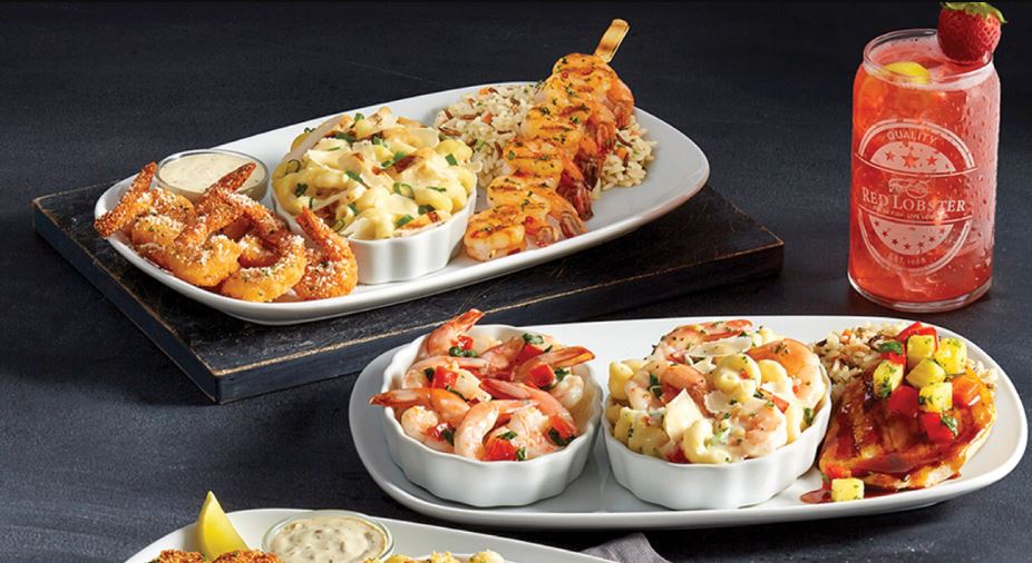 Red lobster Kids Lunch Menu