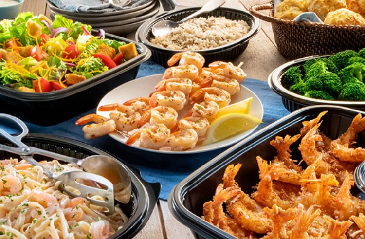 Red lobster Party Platters Menu