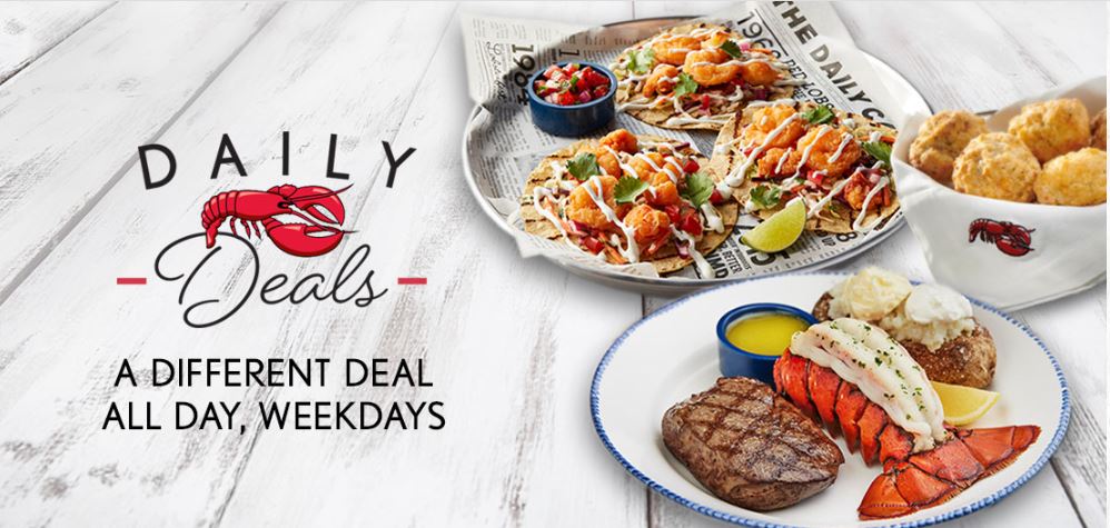 Red Lobster Menu Specials