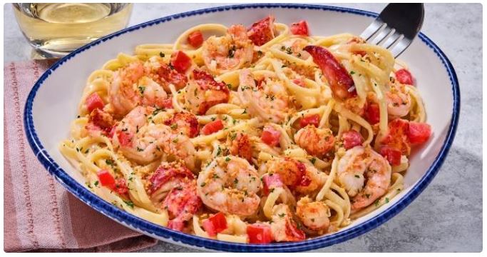 Lobster & Shrimp Linguini