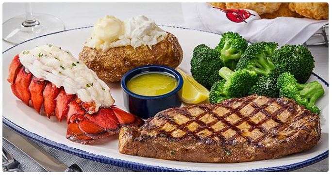 Surf & Turf Maine Lobster Tail & 12 oz. NY Strip